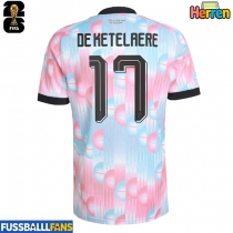 Belgien Charles De Ketelaere #17 Auswärtstrikot WM 2026 Kurzarm
